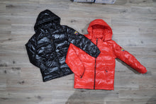 Load image into Gallery viewer, Fire Red Puffer Coat
