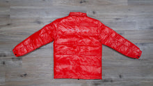 Load image into Gallery viewer, Fire Red Puffer Coat
