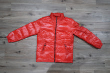 Load image into Gallery viewer, Fire Red Puffer Coat
